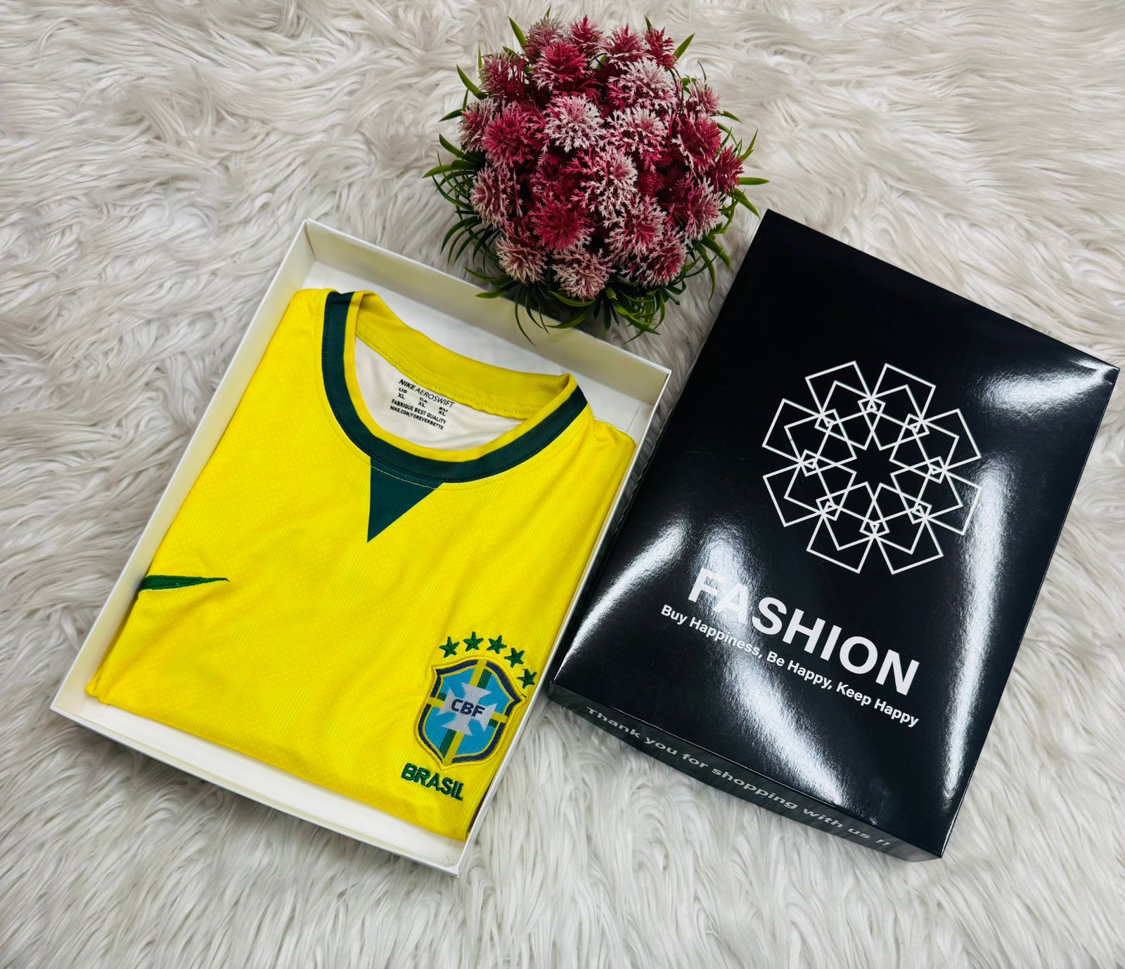 World Cup Embroidery Jersey Brazil