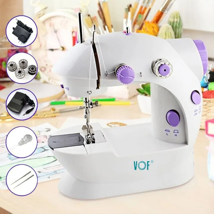 Mini Portable & Electric Double Thread Sewing Machine